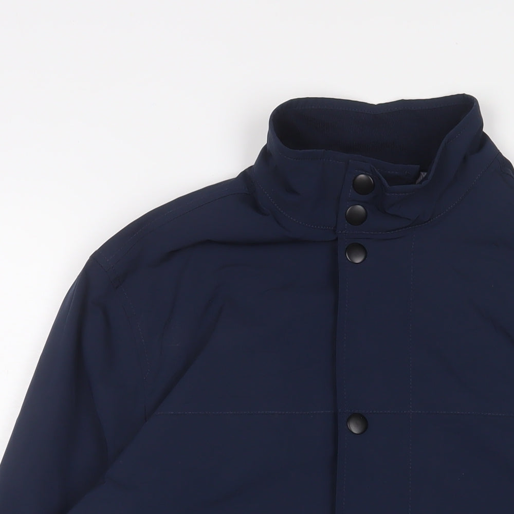 Marks and Spencer Mens Blue Jacket Size S Zip