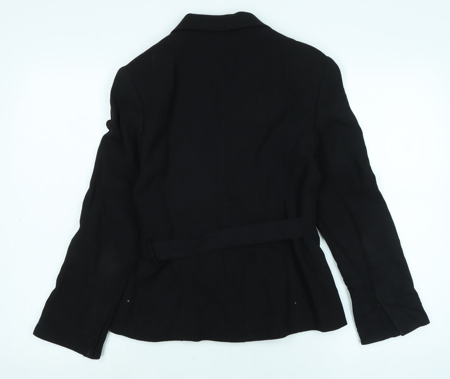 NEXT Womens Black Jacket Size 8 Tie