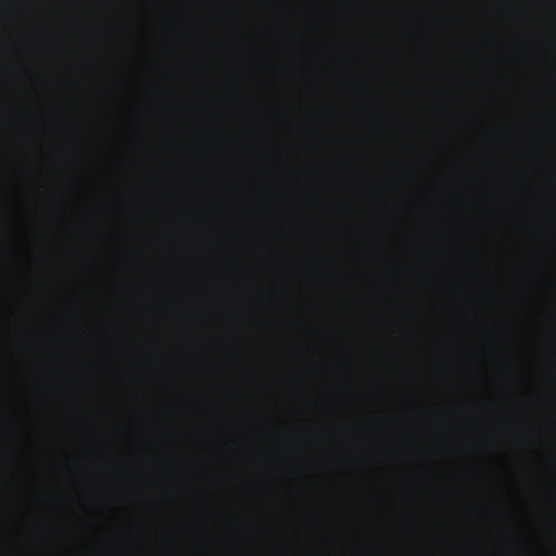 NEXT Womens Black Jacket Size 8 Tie