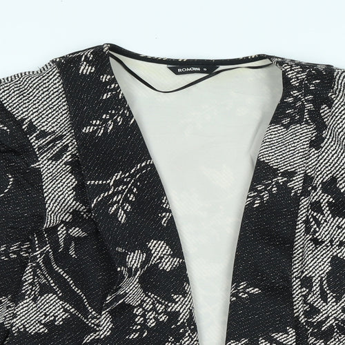 Roman Womens Black Jacket Size 10
