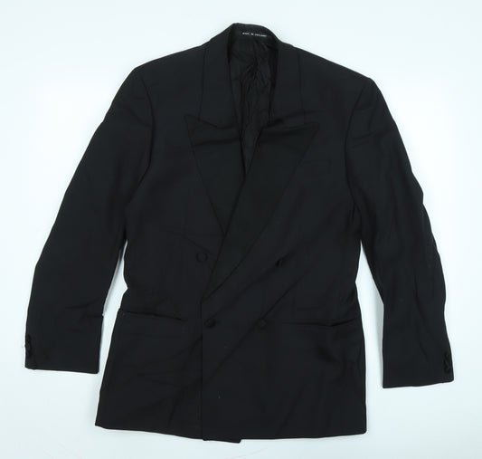 Special occasions Mens Black Wool Jacket Suit Jacket Size 42 Regular