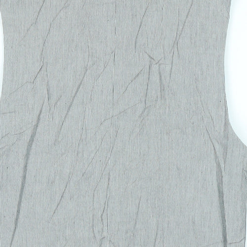 gentlemans relish Mens Grey Gilet Waistcoat Size S Button