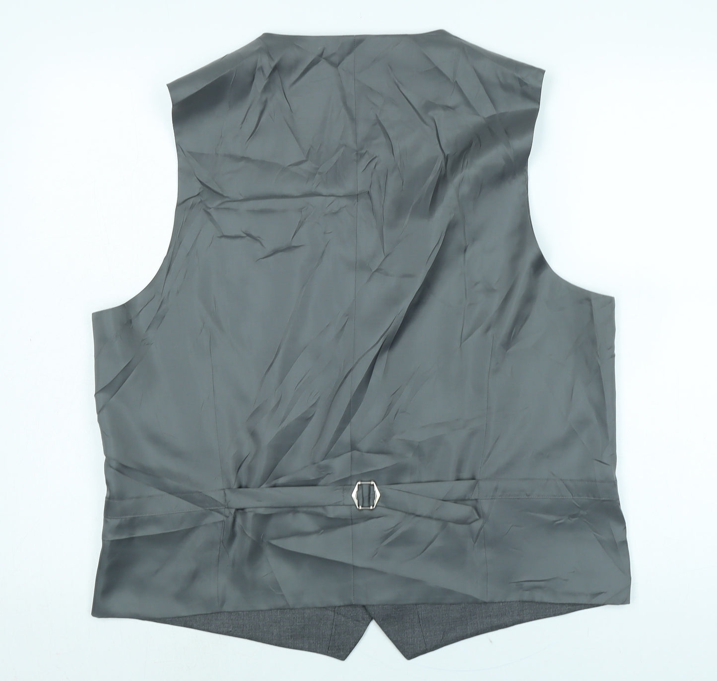 Marks and Spencer Mens Green Gilet Waistcoat Size 42 Button
