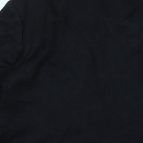 Marks and Spencer Womens Black Jacket Size 14 Button