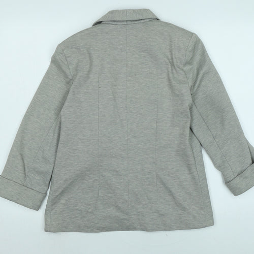 Miss Selfridge Womens Grey Jacket Size 10