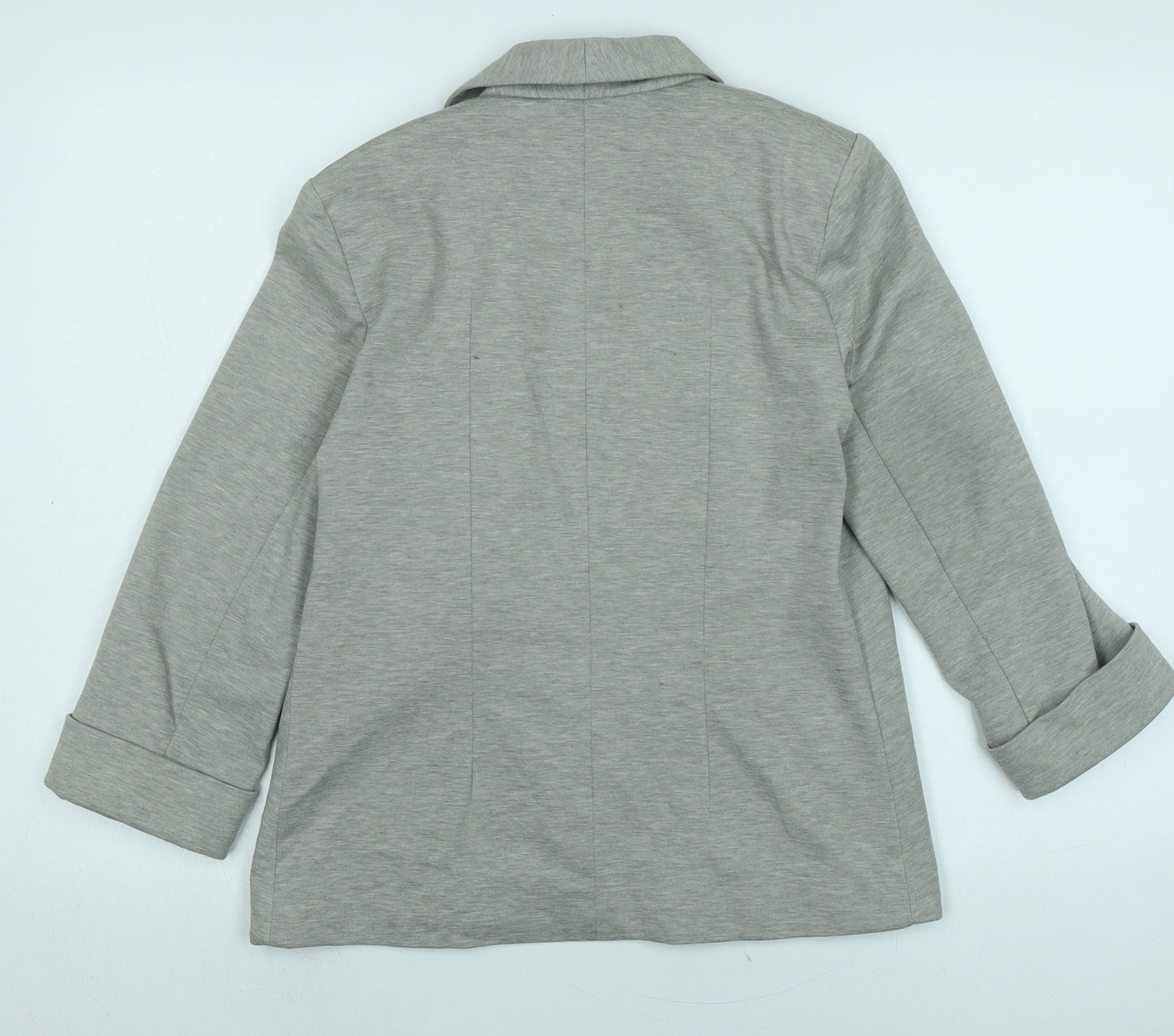 Miss Selfridge Womens Grey Jacket Size 10