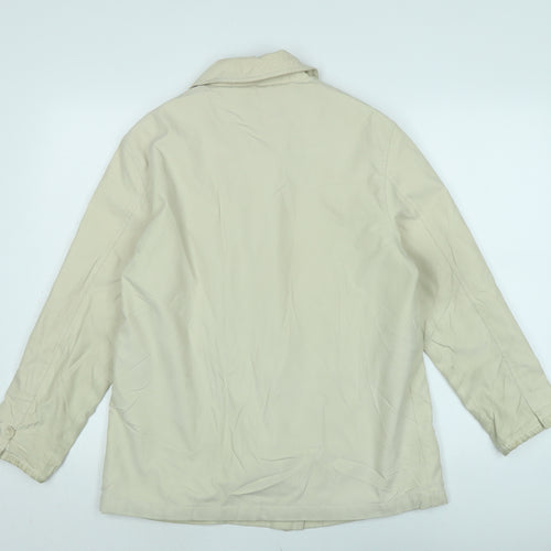 BHS Womens Ivory Jacket Size 12 Button