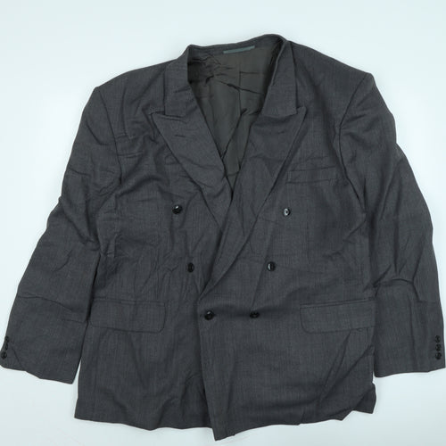 Charles Knight Mens Grey Jacket Size 52 Button