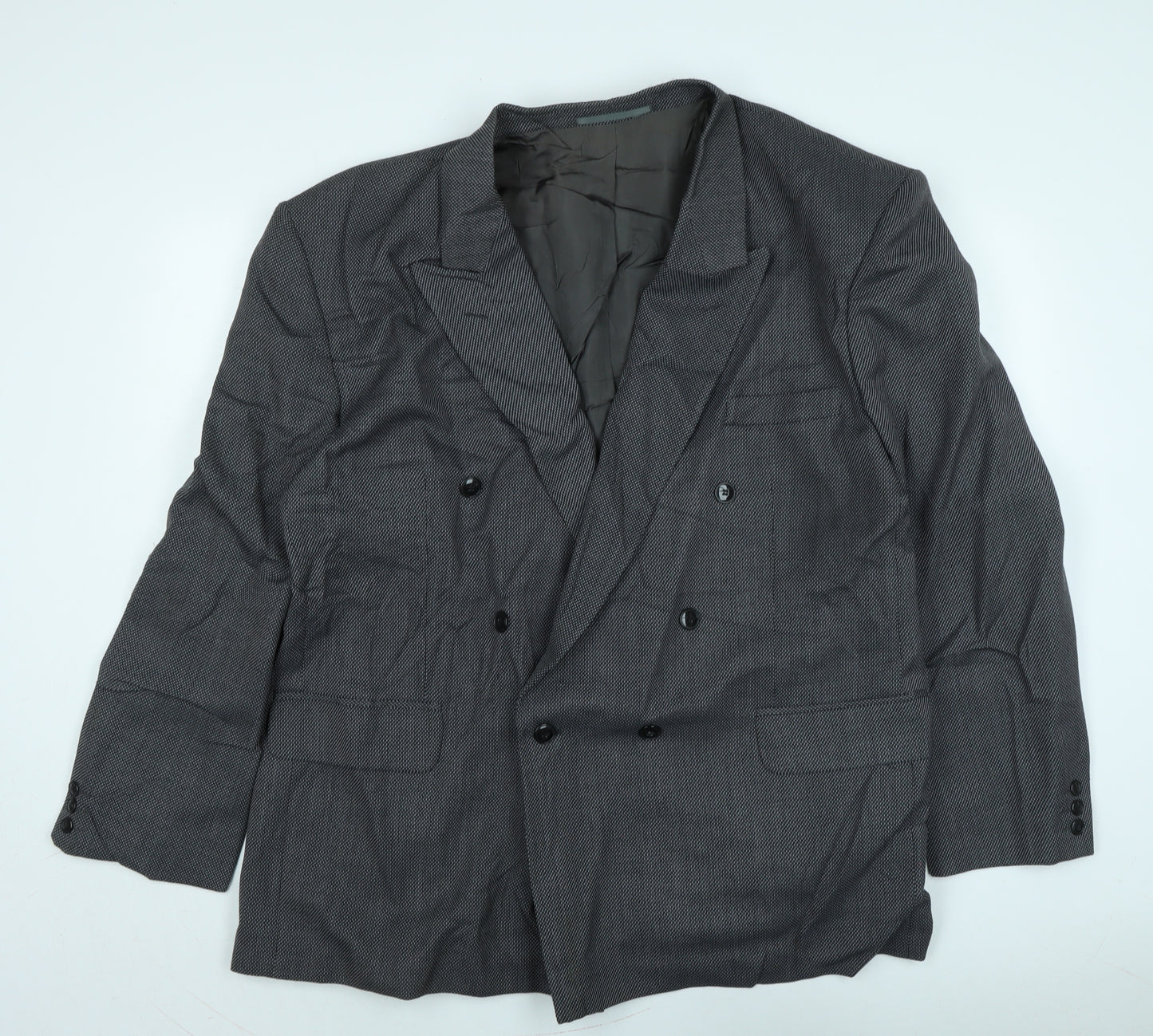 Charles Knight Mens Grey Jacket Size 52 Button