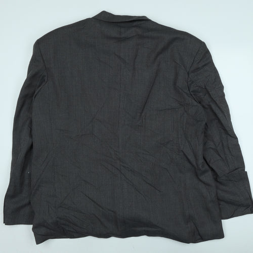 Charles Knight Mens Grey Jacket Size 52 Button