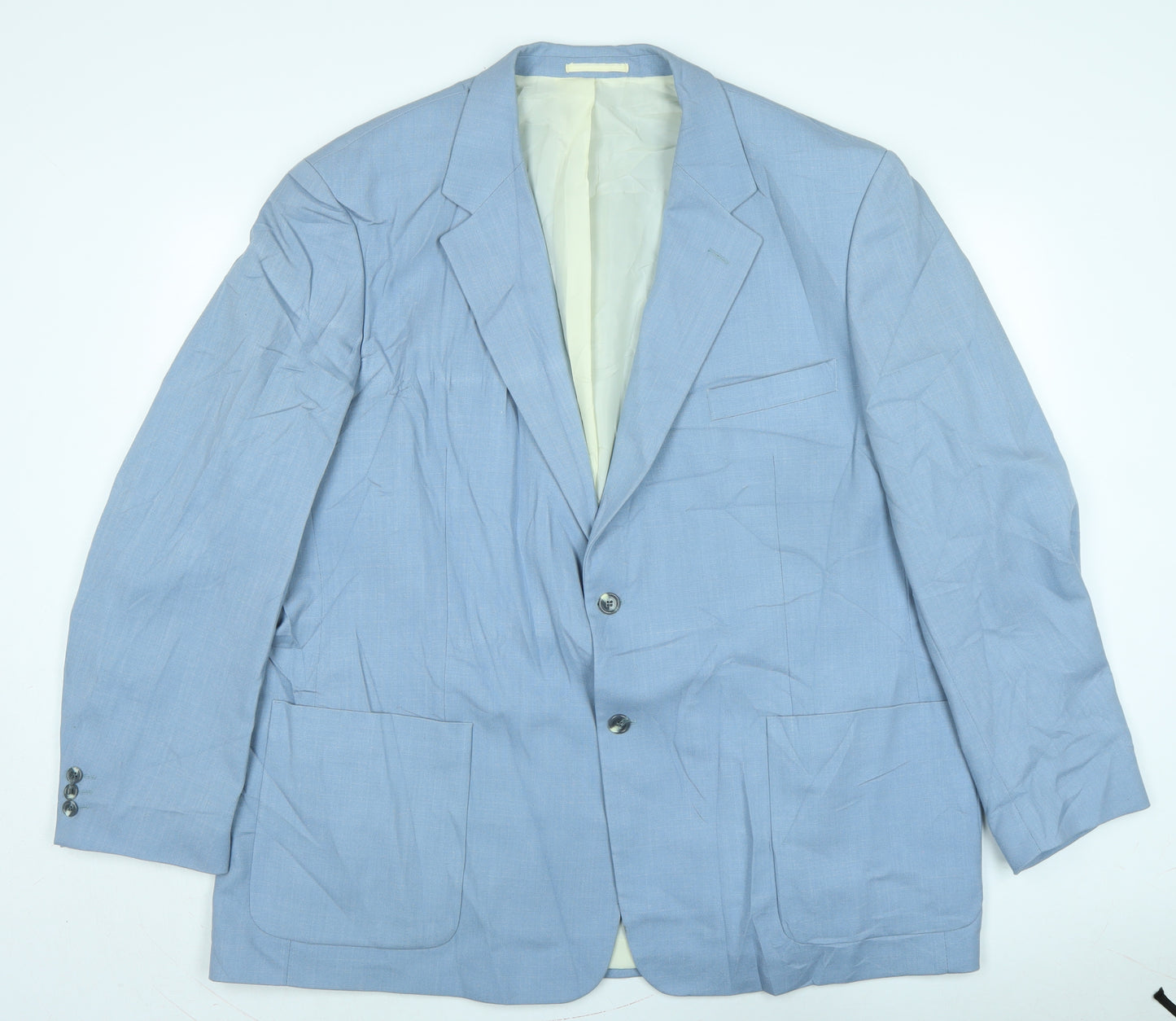 Laurie Hopinks Mens Blue Jacket Size 52 Button