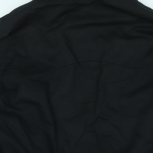 Made in England Mens Black Bomber Jacket Jacket Size 46 Zip