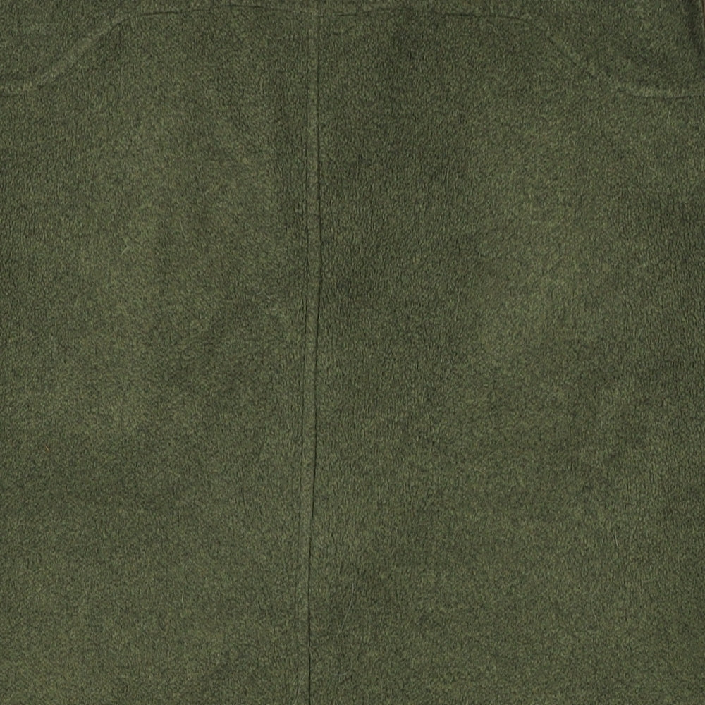 MUSTO Womens Green Gilet Poncho Size L Zip
