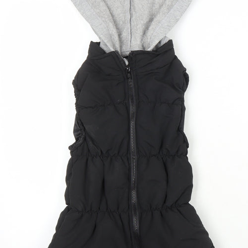 New Look Womens Black Gilet Waistcoat Size 6