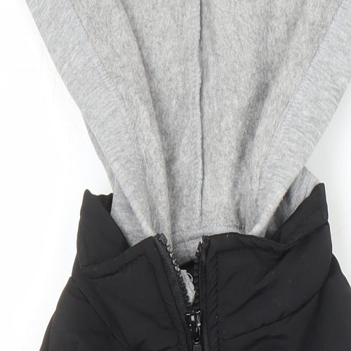 New Look Womens Black Gilet Waistcoat Size 6