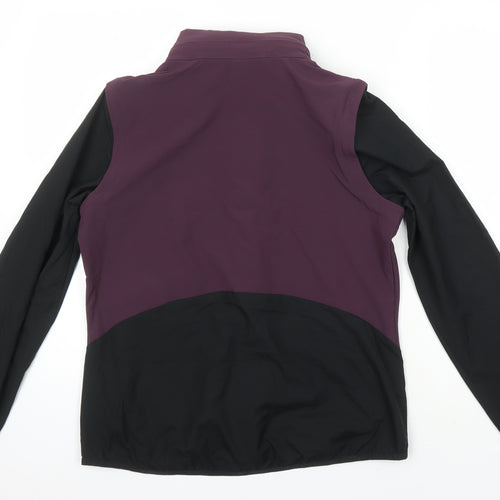 M&S Womens Multicoloured Herringbone Jacket Size 10