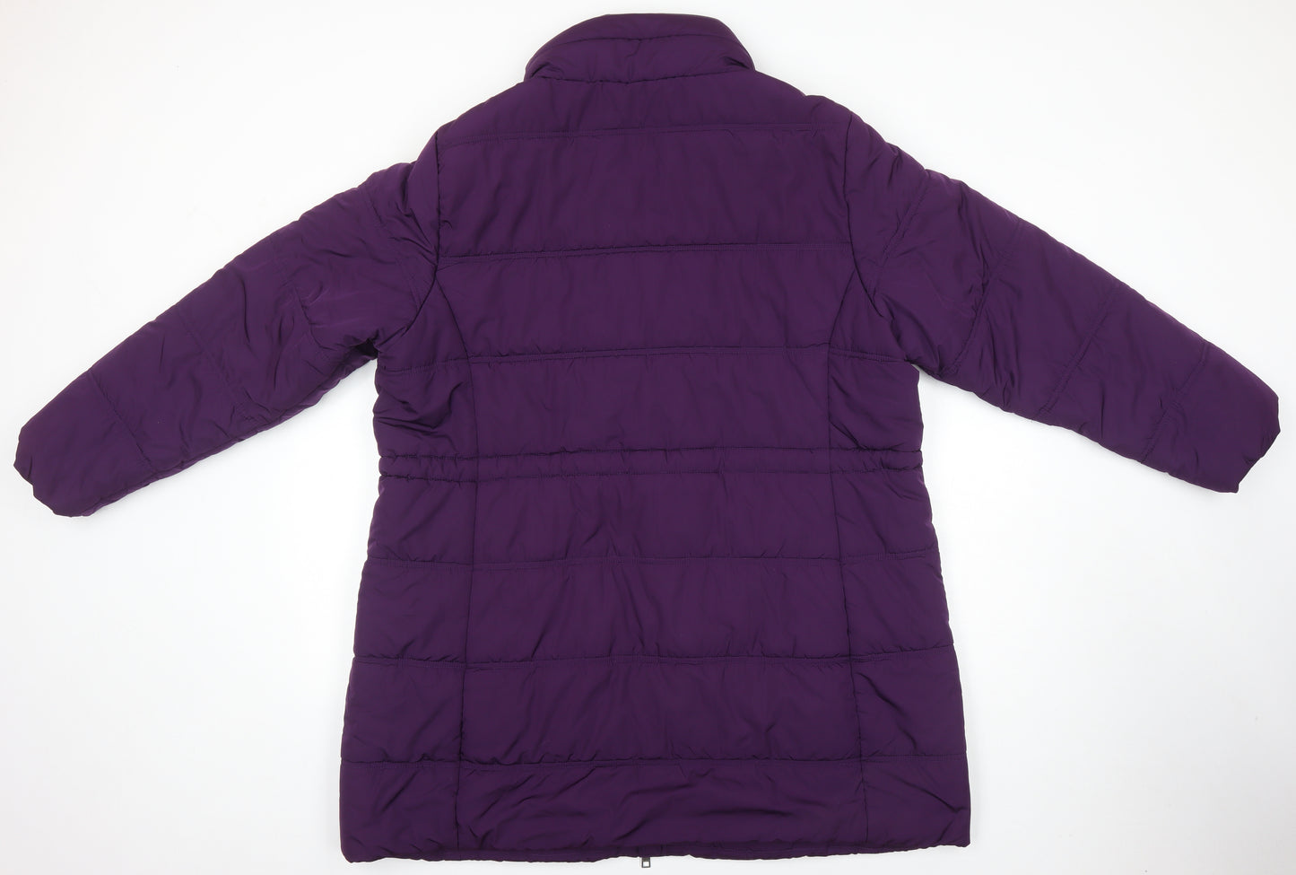 M&S Womens Pink Puffer Jacket Coat Size 22