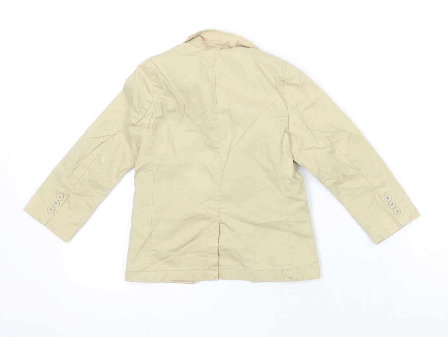 H&M Boys Beige Jacket Blazer Size 3-4 Years