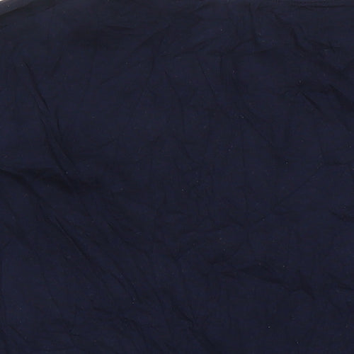 M&Co Mens Blue Cotton T-Shirt Size S Round Neck