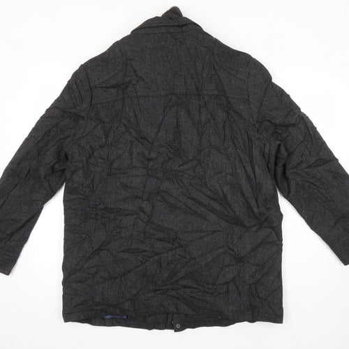 John Lewis Mens Grey Geometric Jacket Size L