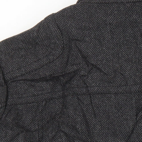 John Lewis Mens Grey Geometric Jacket Size L