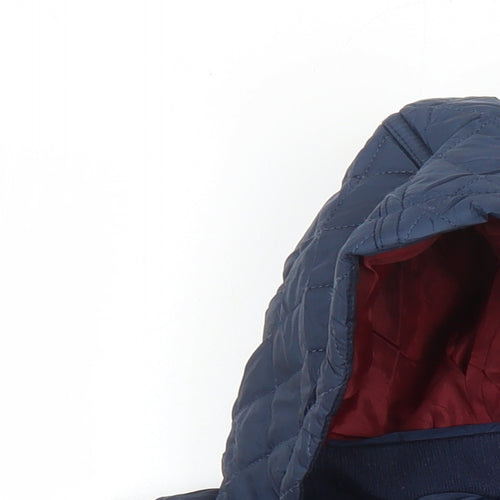 M&S Boys Blue Jacket Coat Size 4-5 Years