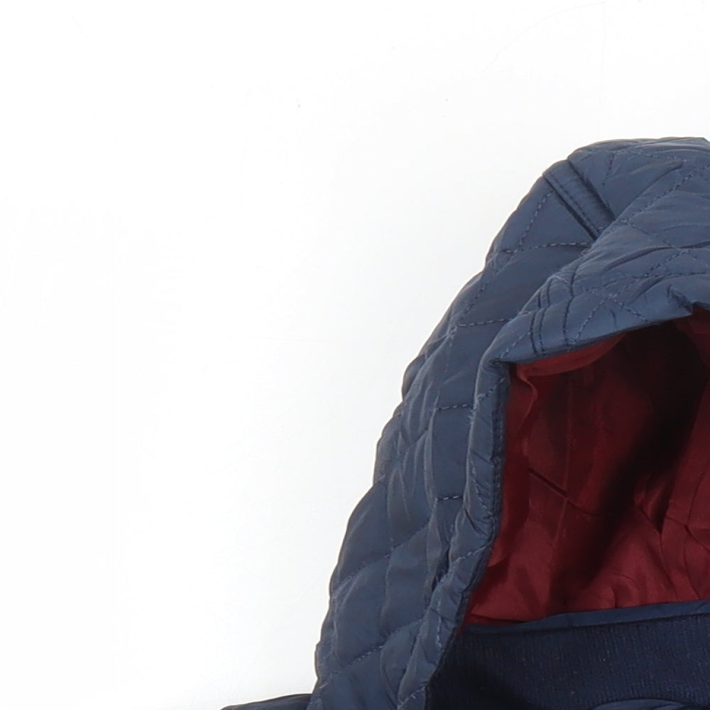 M&S Boys Blue Jacket Coat Size 4-5 Years