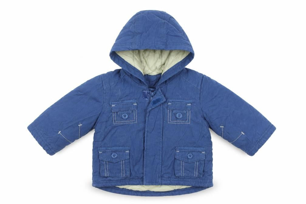 Mothercare Boys Blue Jacket Coat Size 3-6 Months