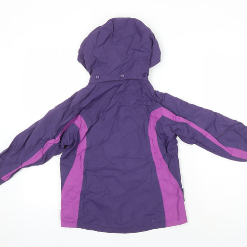 Mountain Warehouse Girls Purple Jacket Coat Size 7-8 Years