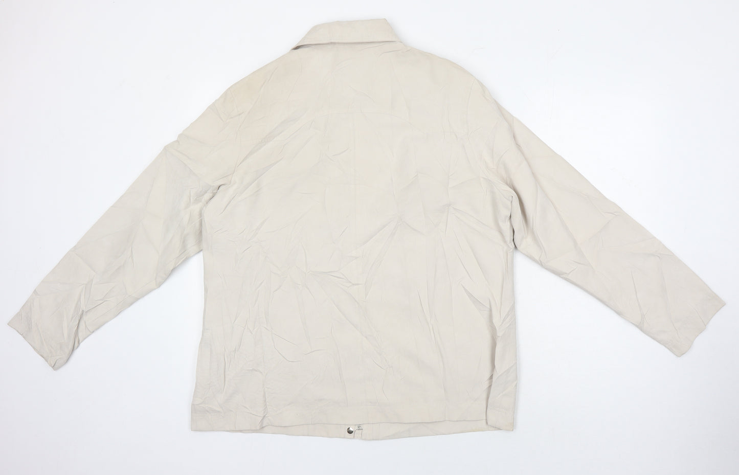 Katherine Hammond Womens Beige Jacket Size 18
