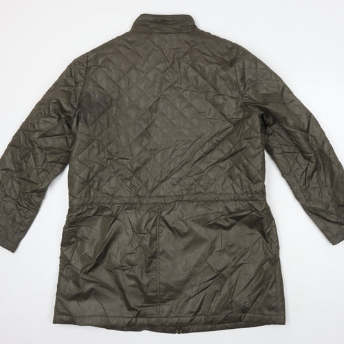 Being casual Womens Green Jacket Coat Size 16