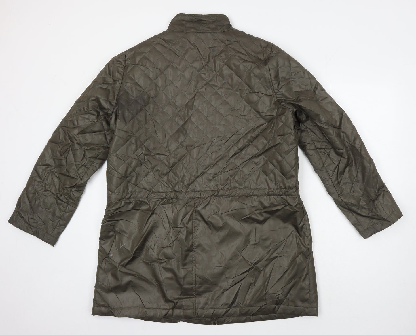Being casual Womens Green Jacket Coat Size 16