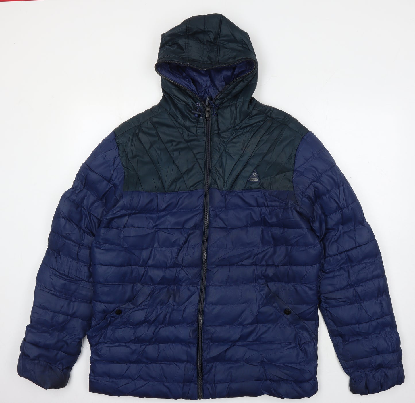 Officers Club Mens Blue Jacket Size XL
