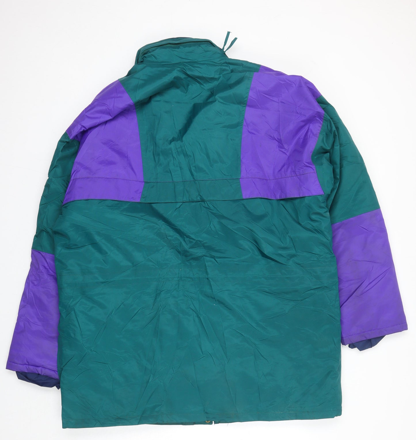 Open Air Clothing Mens Multicoloured Jacket Coat Size L Zip