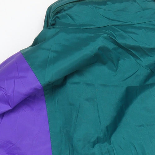 Open Air Clothing Mens Multicoloured Jacket Coat Size L Zip
