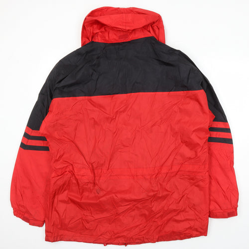 Outdoor wear Mens Multicoloured Jacket Coat Size L Zip