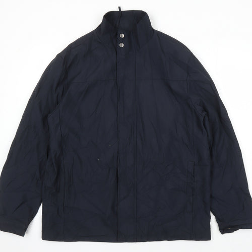 Greenwoods Mens Blue Herringbone Jacket Size M