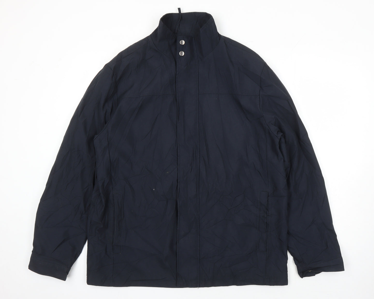 Greenwoods Mens Blue Herringbone Jacket Size M