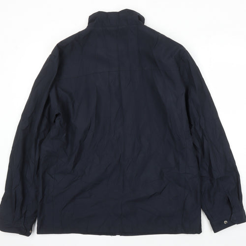 Greenwoods Mens Blue Herringbone Jacket Size M