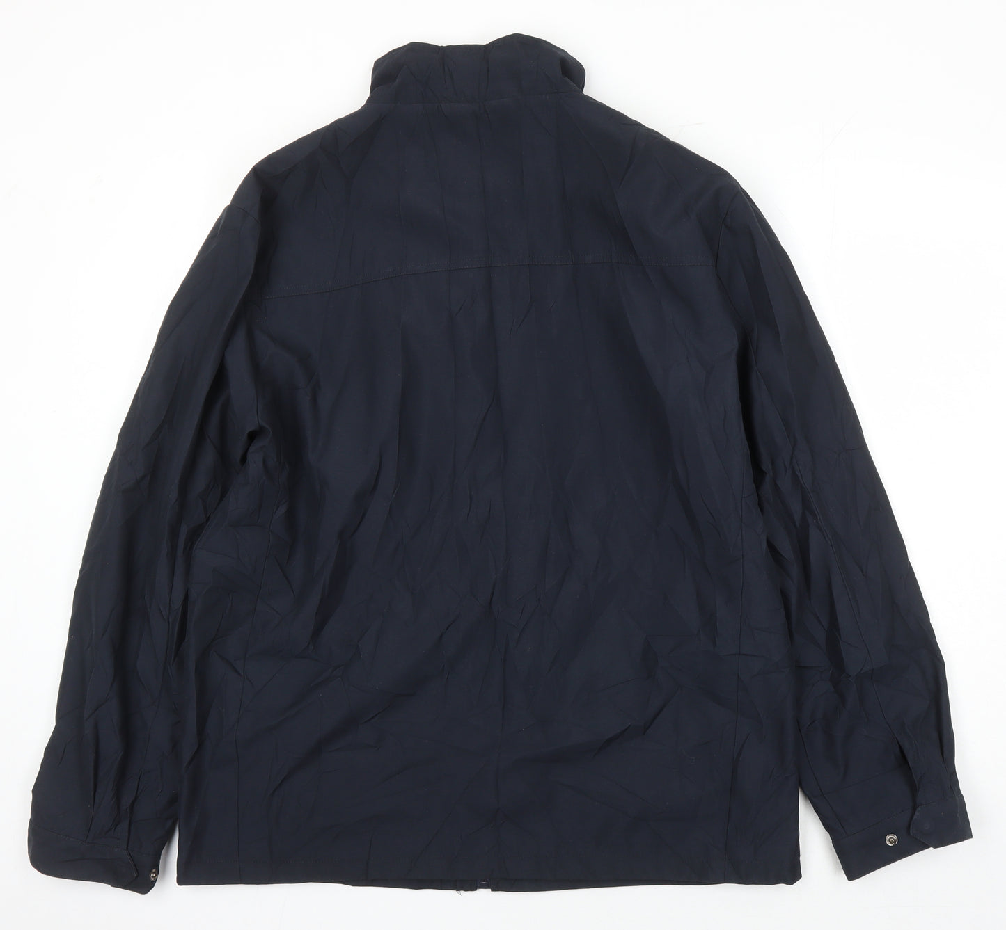 Greenwoods Mens Blue Herringbone Jacket Size M