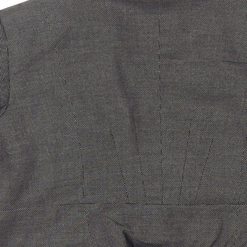 Marks and Spencer Womens Black Polka Dot Jacket Blazer Size 12 Button