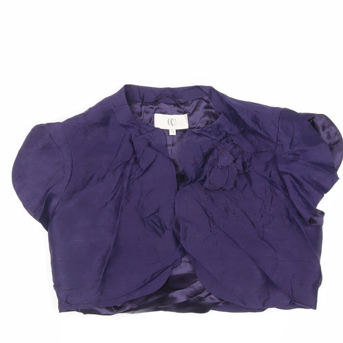 CC Womens Purple Jacket Size 14 - Open