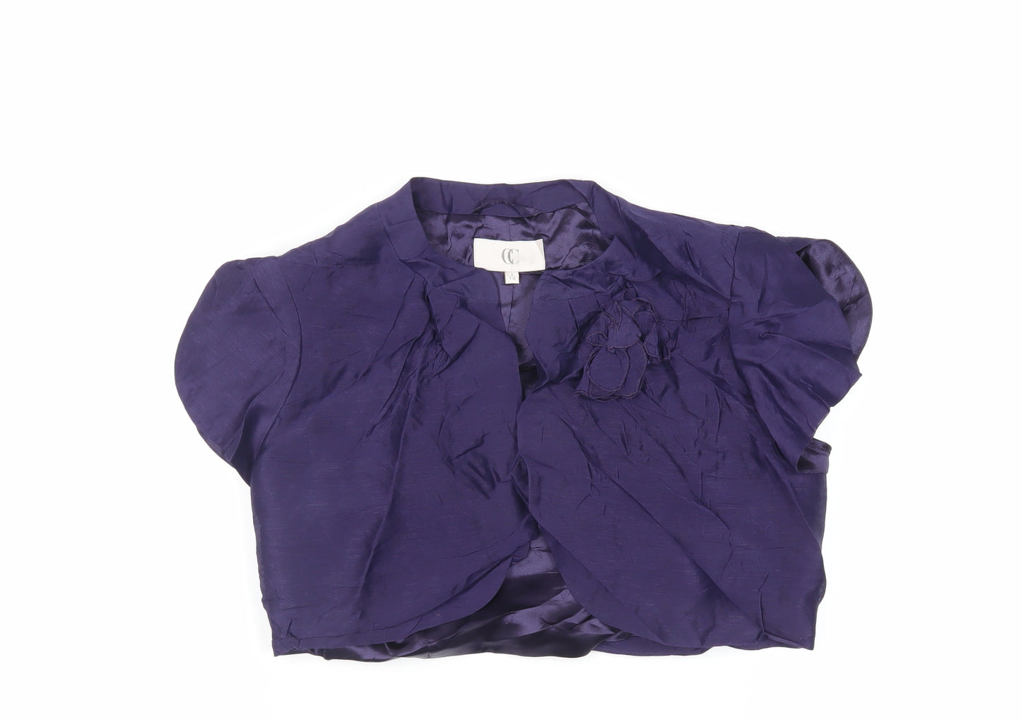 CC Womens Purple Jacket Size 14 - Open