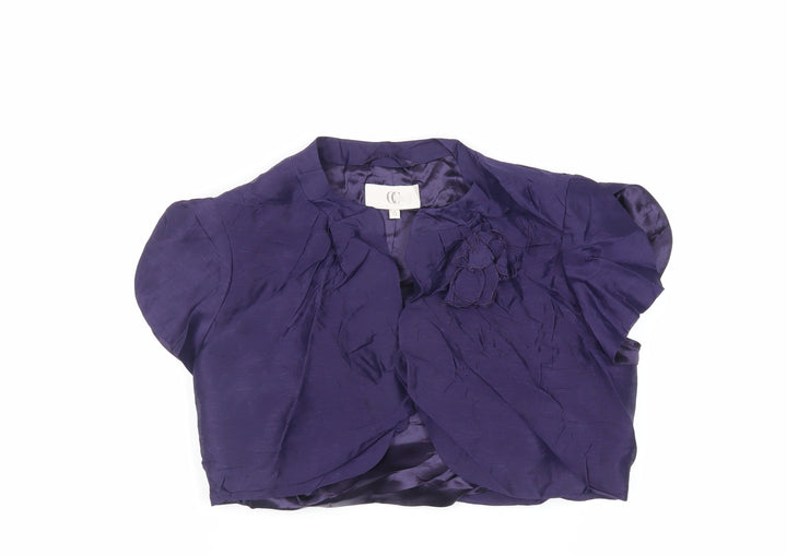 CC Womens Purple Jacket Size 14 - Open