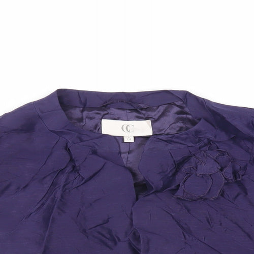 CC Womens Purple Jacket Size 14 - Open