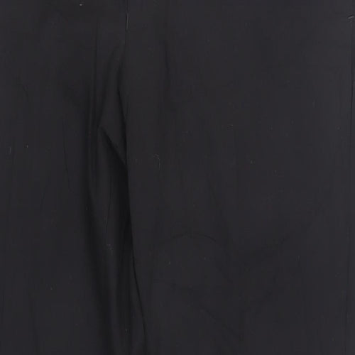 Autograph Mens Black Wool Dress Pants Trousers Size 36 in L31 in Regular Zip