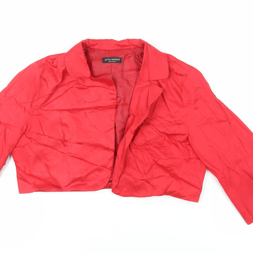 James Lakeland Womens Red Jacket Size 18