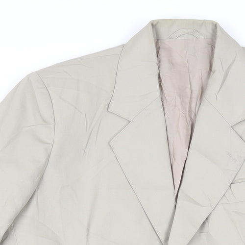 Tilley Endurables Mens Beige Polyester Jacket Blazer Size 38 Regular