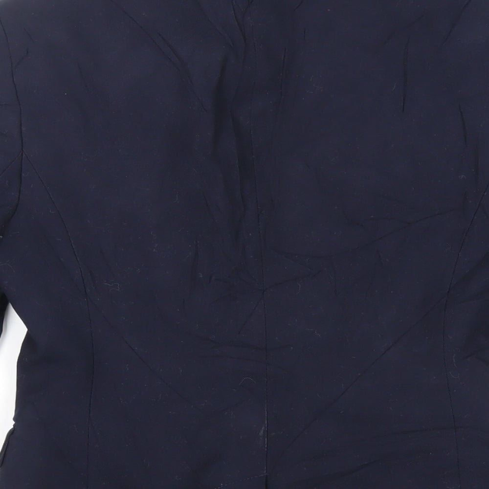 NEXT Womens Blue Jacket Blazer Size 6 Button