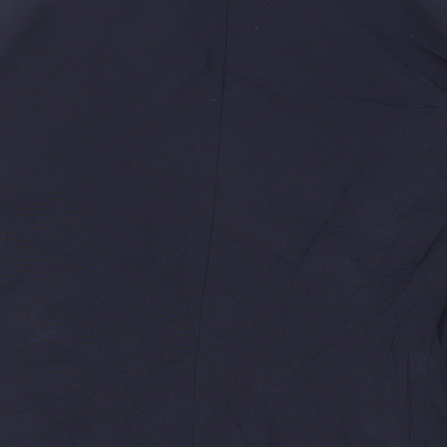 AMARANTO Womens Blue Jacket Blazer Size 18 Button